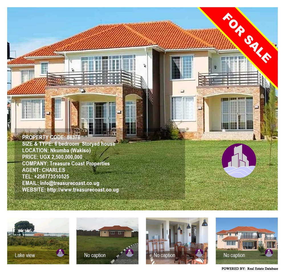 6 bedroom Storeyed house  for sale in Nkumba Wakiso Uganda, code: 86378