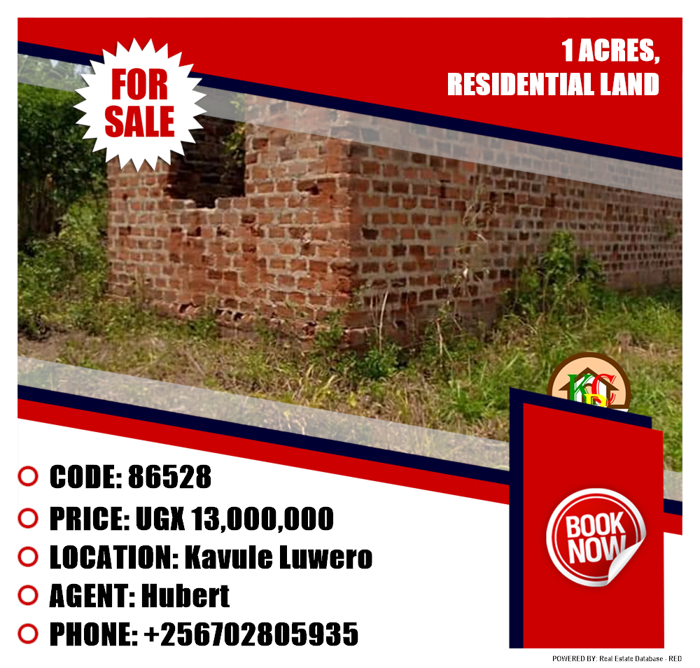 Residential Land  for sale in Kavule Luweero Uganda, code: 86528