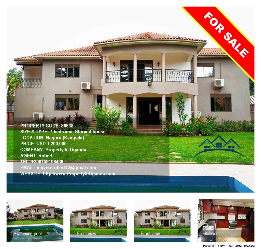 7 bedroom Storeyed house  for sale in Naguru Kampala Uganda, code: 86638