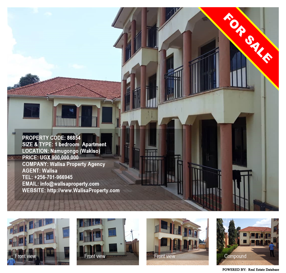 1 bedroom Apartment  for sale in Namugongo Wakiso Uganda, code: 86854