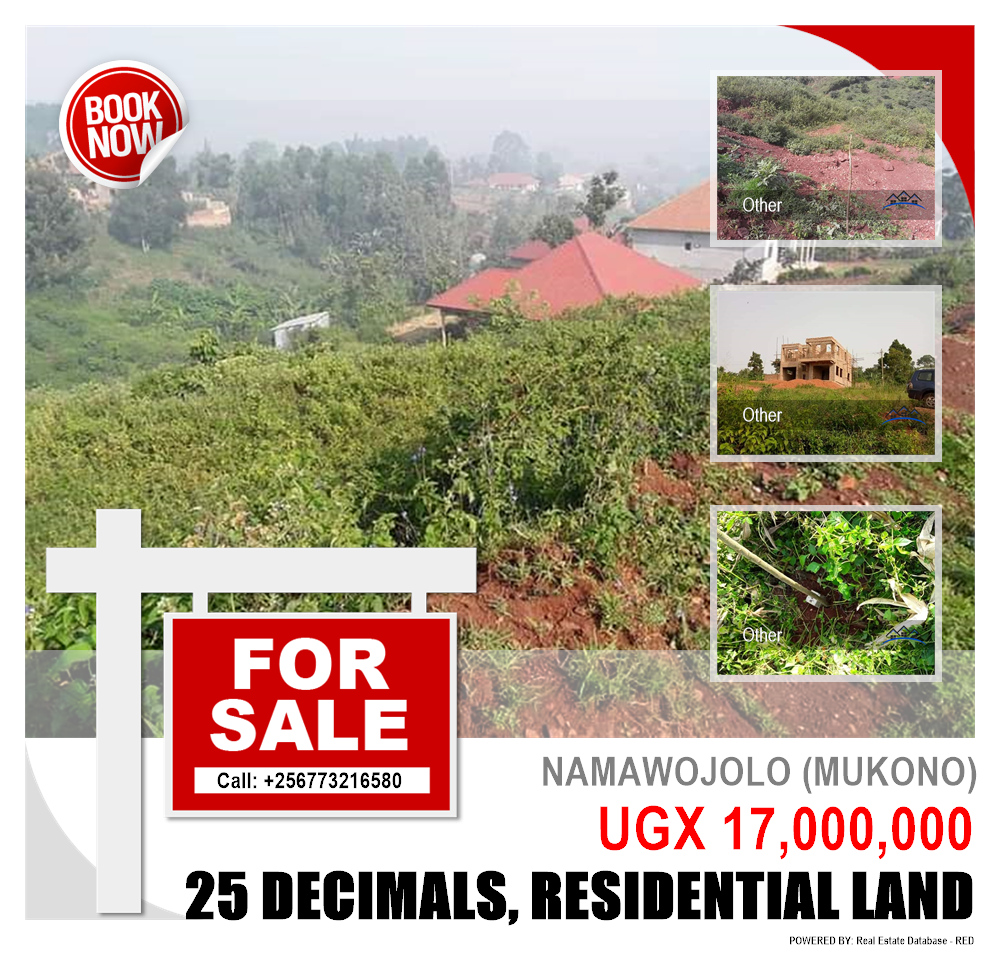 Residential Land  for sale in Namawojjolo Mukono Uganda, code: 86891
