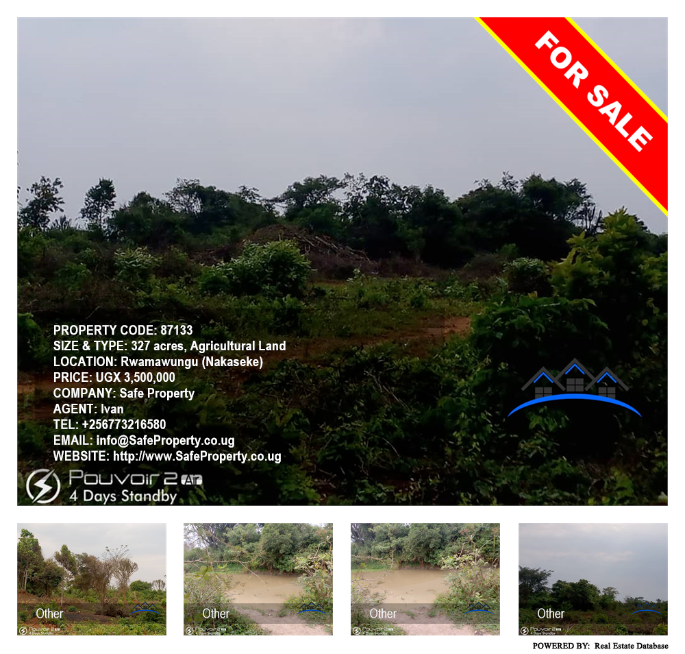 Agricultural Land  for sale in Rwamawungu Nakaseke Uganda, code: 87133