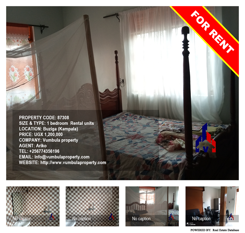 1 bedroom Semi Detached  for rent in Buziga Kampala Uganda, code: 87308
