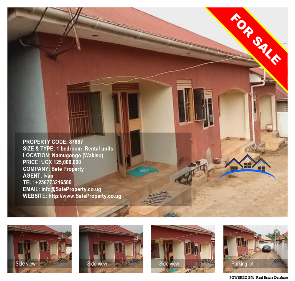 1 bedroom Rental units  for sale in Namugongo Wakiso Uganda, code: 87687