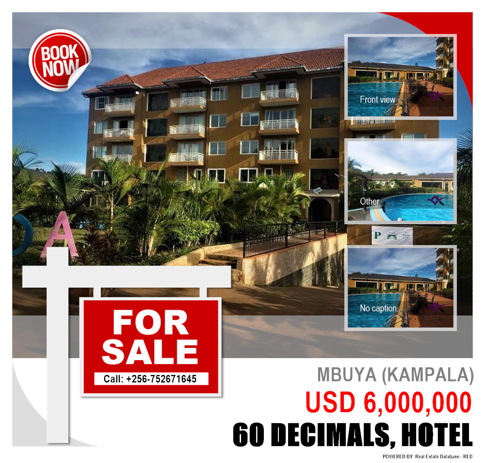 Hotel  for sale in Mbuya Kampala Uganda, code: 87888