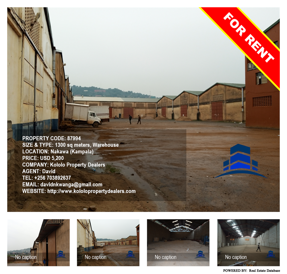 Warehouse  for rent in Nakawa Kampala Uganda, code: 87994