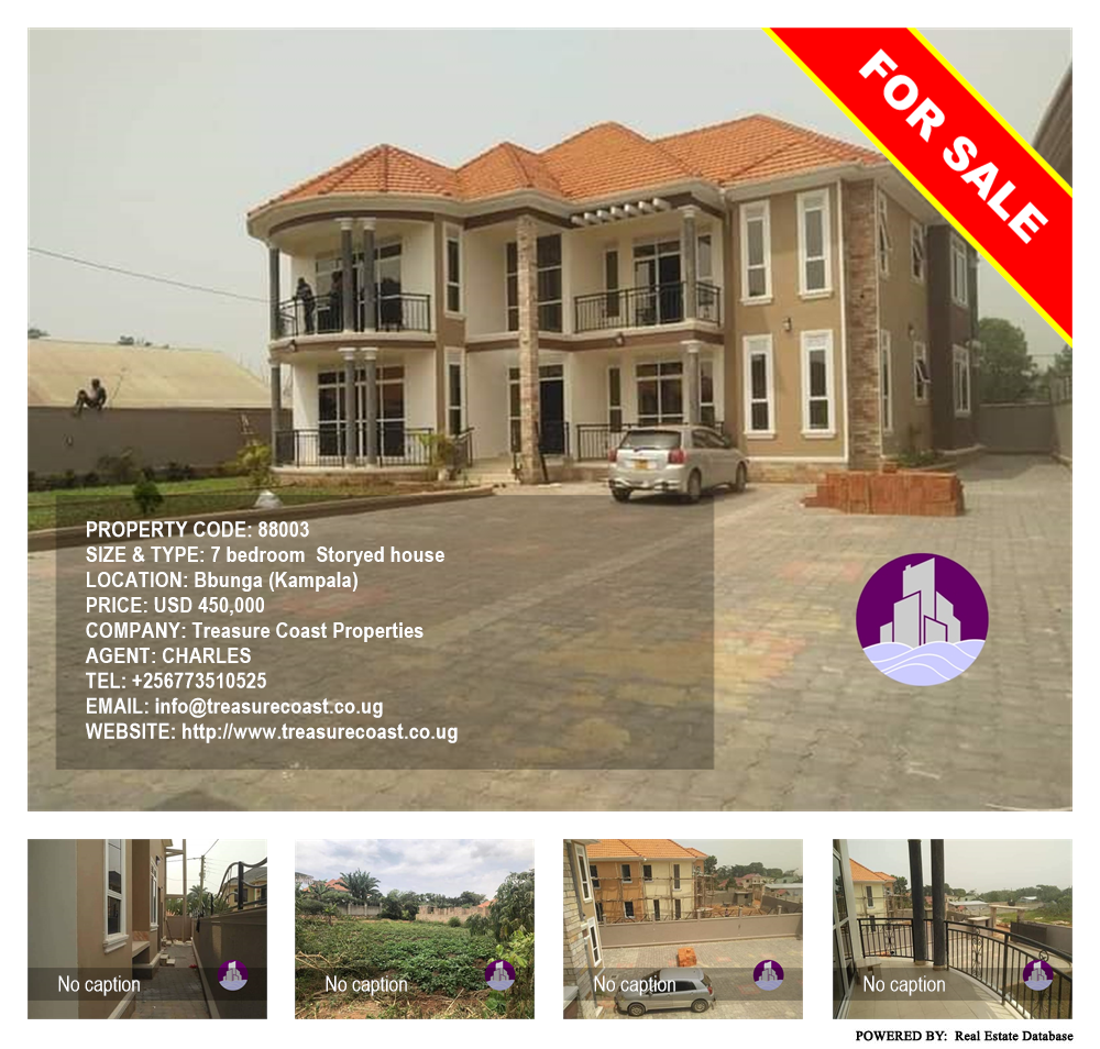 7 bedroom Storeyed house  for sale in Bbunga Kampala Uganda, code: 88003