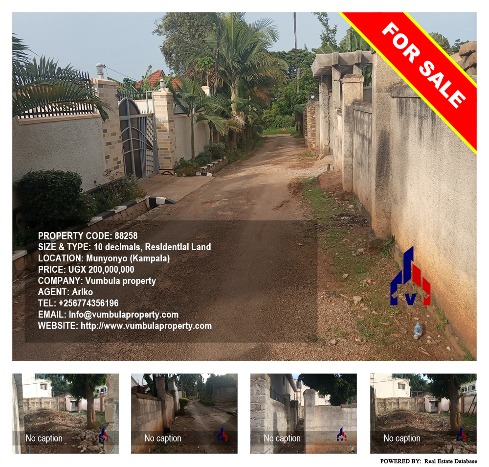 Residential Land  for sale in Munyonyo Kampala Uganda, code: 88258
