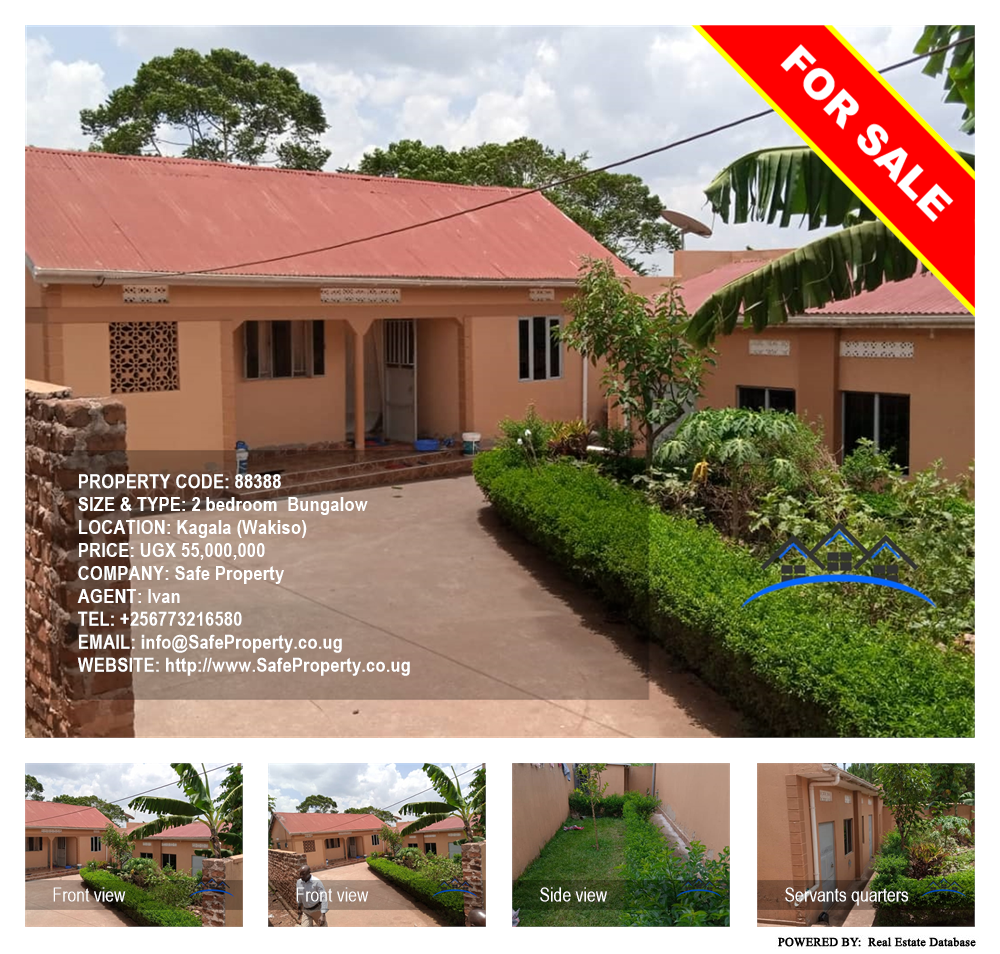 2 bedroom Bungalow  for sale in Kagala Wakiso Uganda, code: 88388