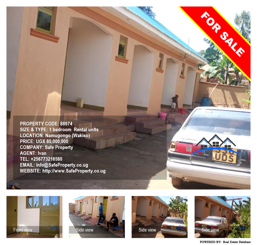 1 bedroom Rental units  for sale in Namugongo Wakiso Uganda, code: 88974