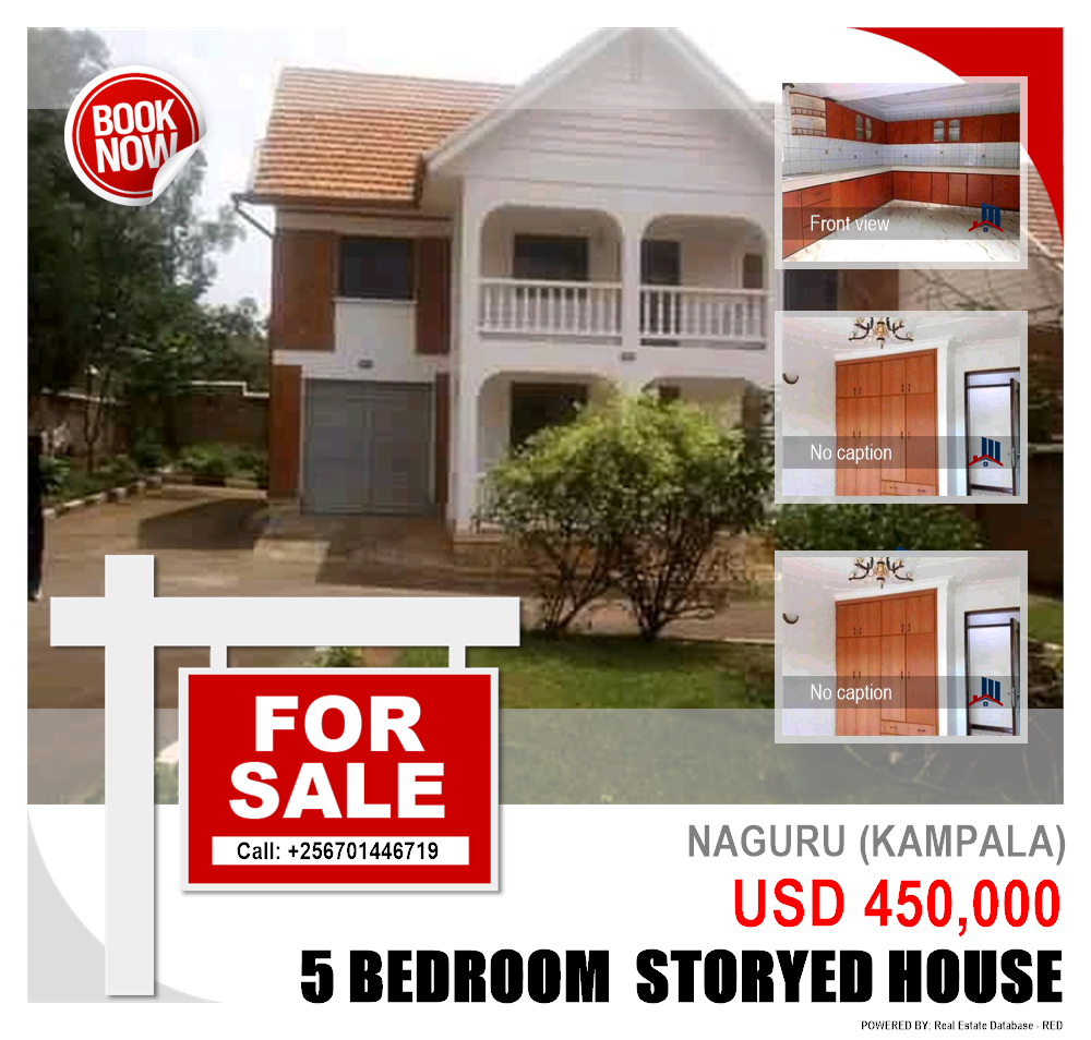 5 bedroom Storeyed house  for sale in Naguru Kampala Uganda, code: 88988