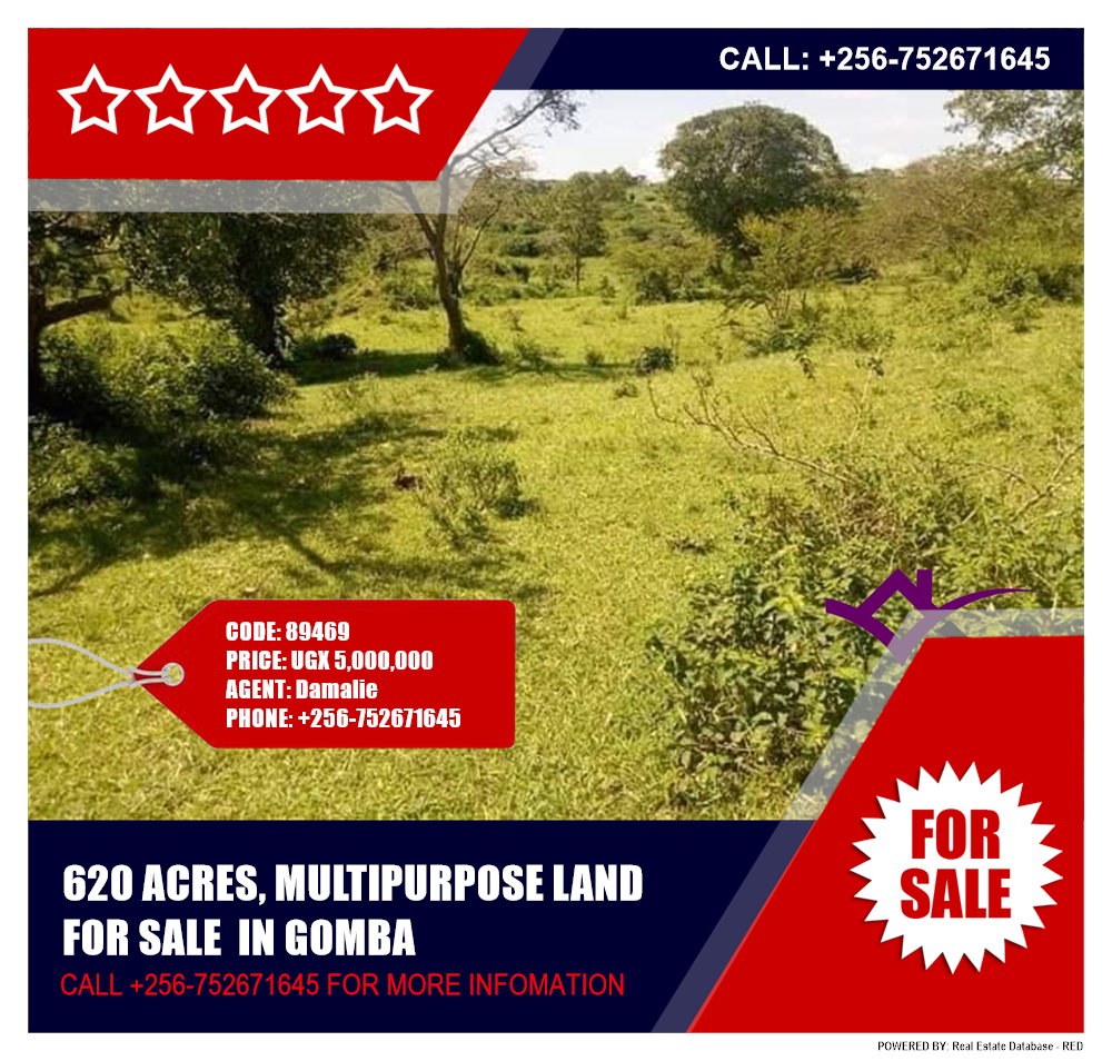 Multipurpose Land  for sale in Gomba Mpigi Uganda, code: 89469