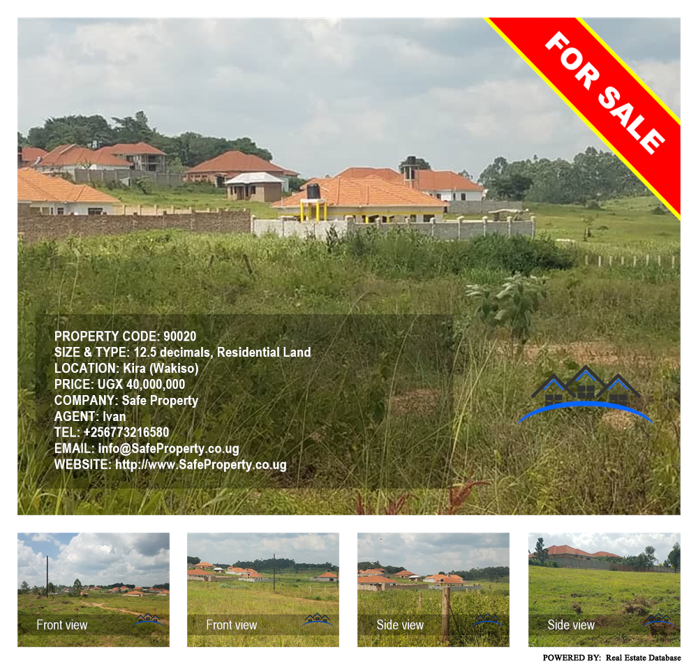 Residential Land  for sale in Kira Wakiso Uganda, code: 90020