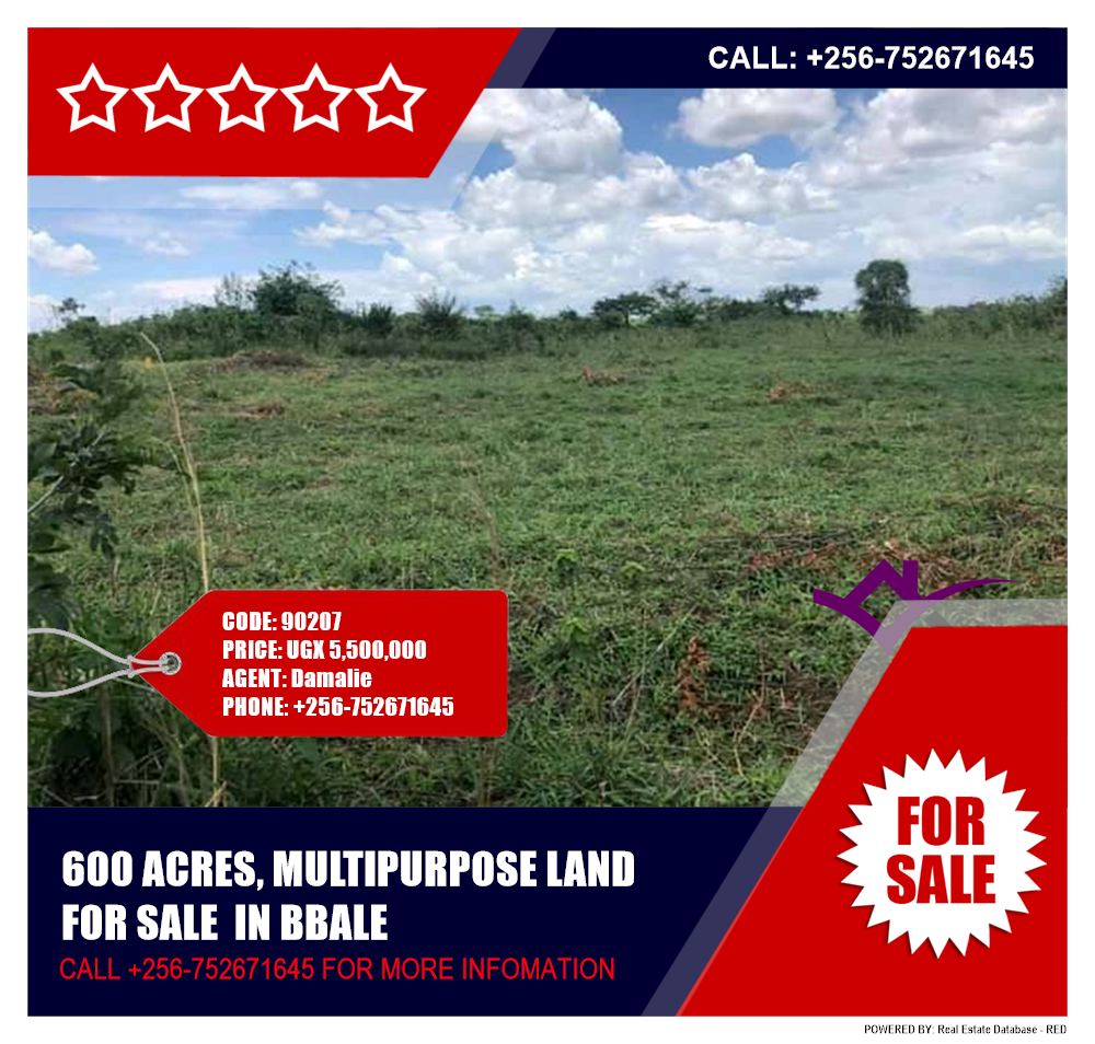 Multipurpose Land  for sale in Bbaale Kayunga Uganda, code: 90207