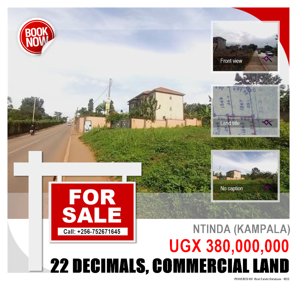 Commercial Land  for sale in Ntinda Kampala Uganda, code: 90212