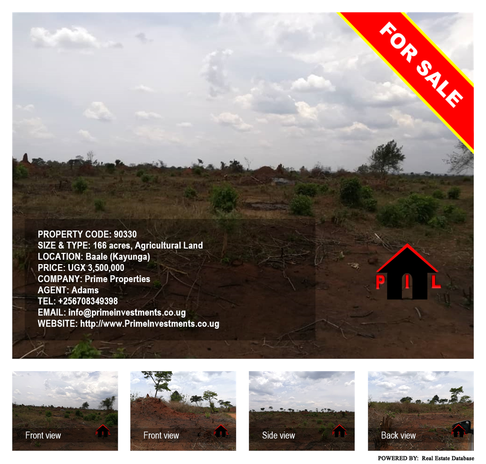 Agricultural Land  for sale in Bbaale Kayunga Uganda, code: 90330