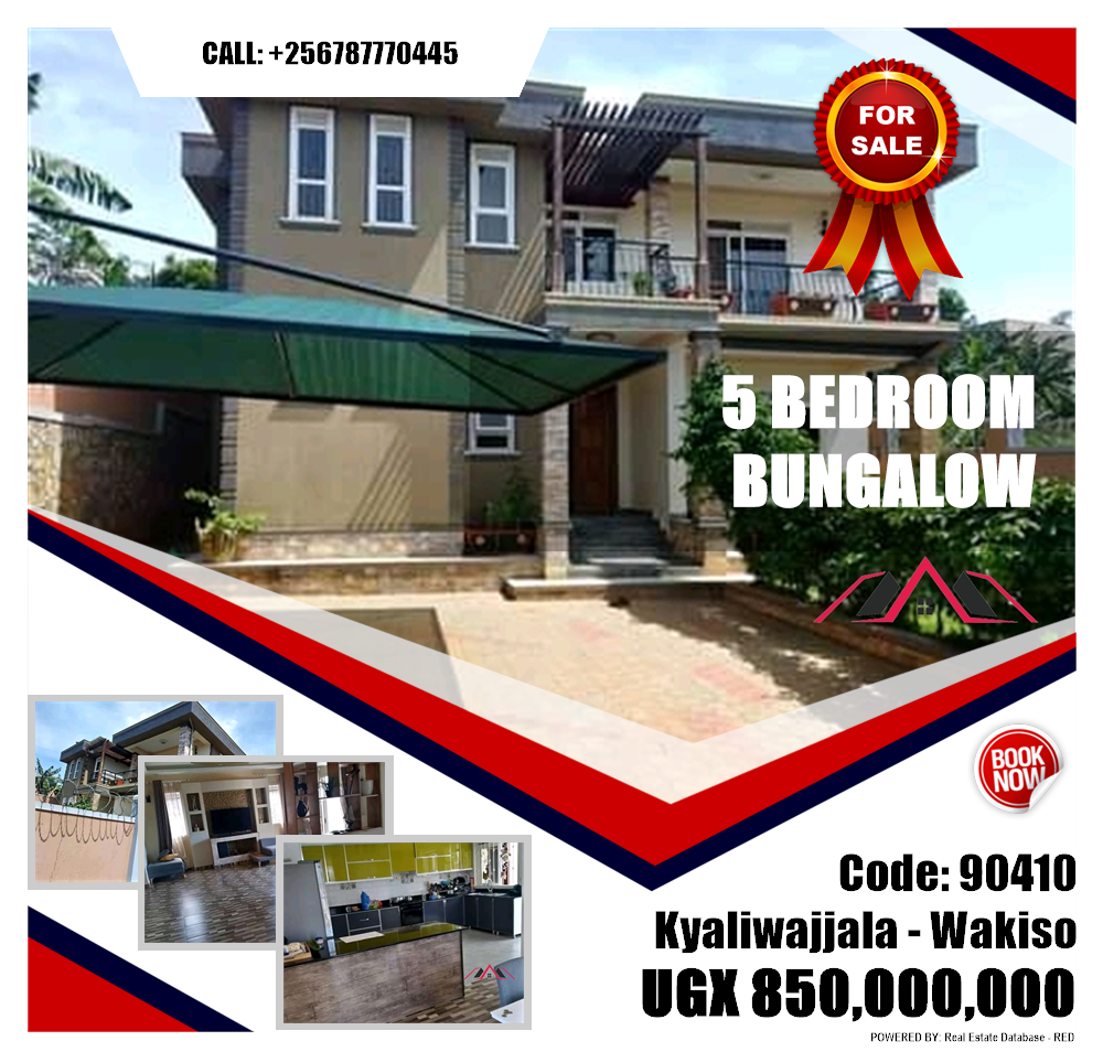 5 bedroom Bungalow  for sale in Kyaliwajjala Wakiso Uganda, code: 90410