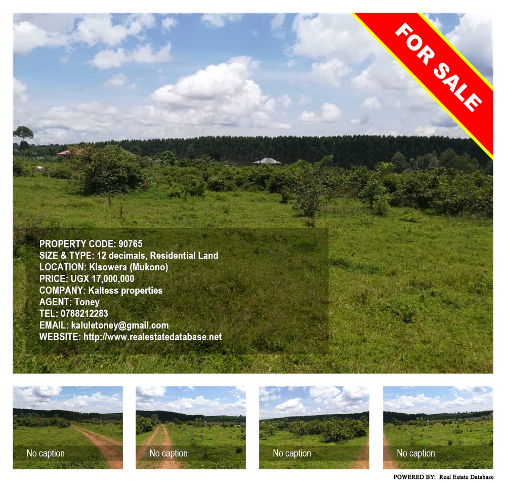 Residential Land  for sale in Kisowela Mukono Uganda, code: 90765