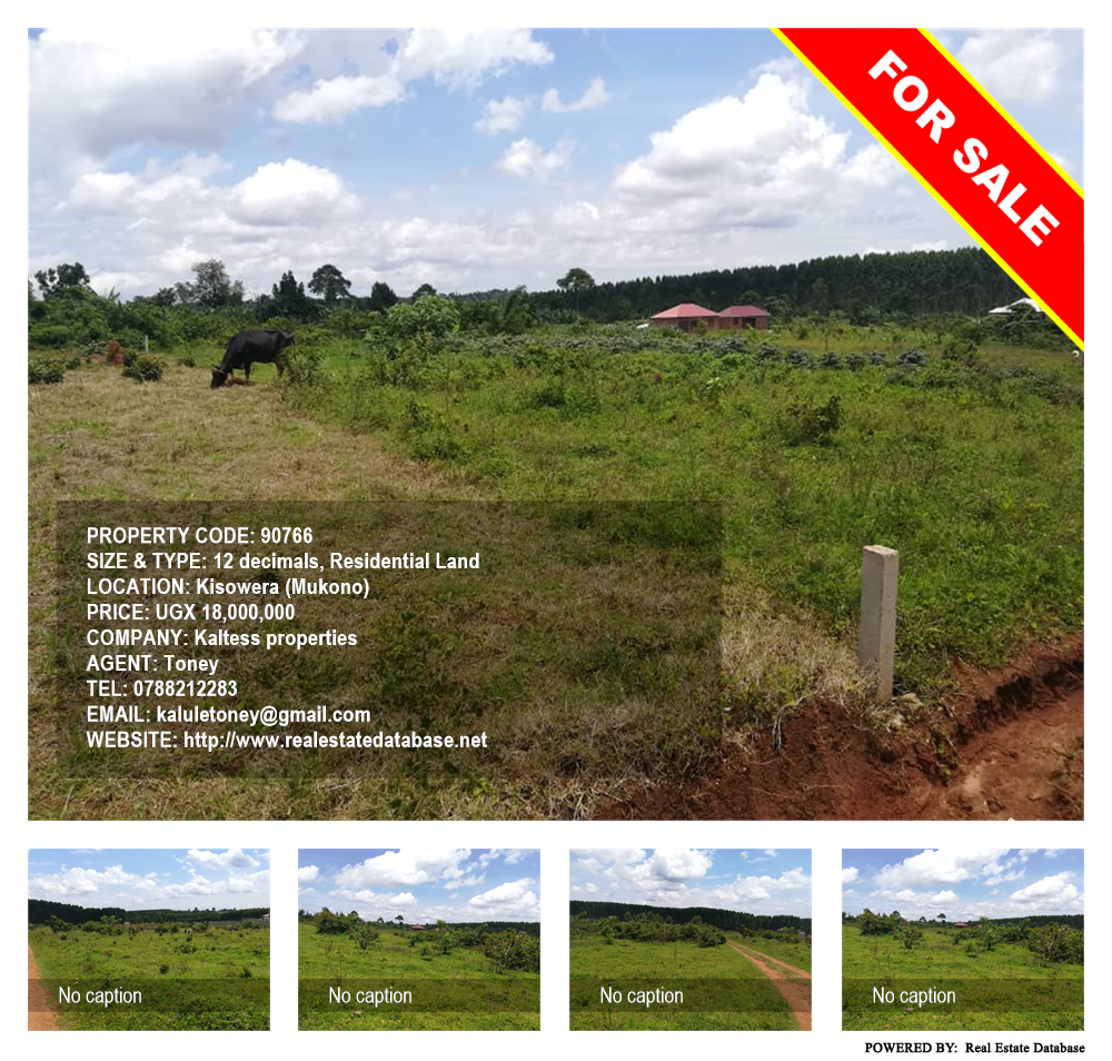 Residential Land  for sale in Kisowela Mukono Uganda, code: 90766