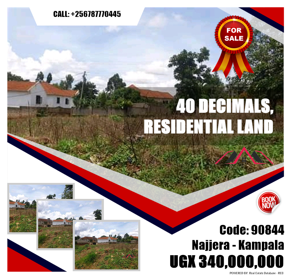Residential Land  for sale in Najjera Kampala Uganda, code: 90844