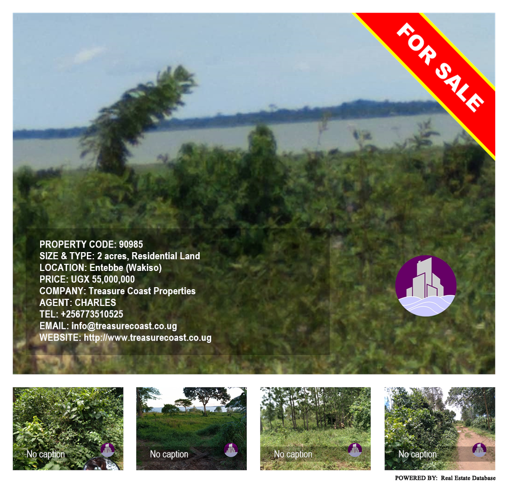 Residential Land  for sale in Entebbe Wakiso Uganda, code: 90985