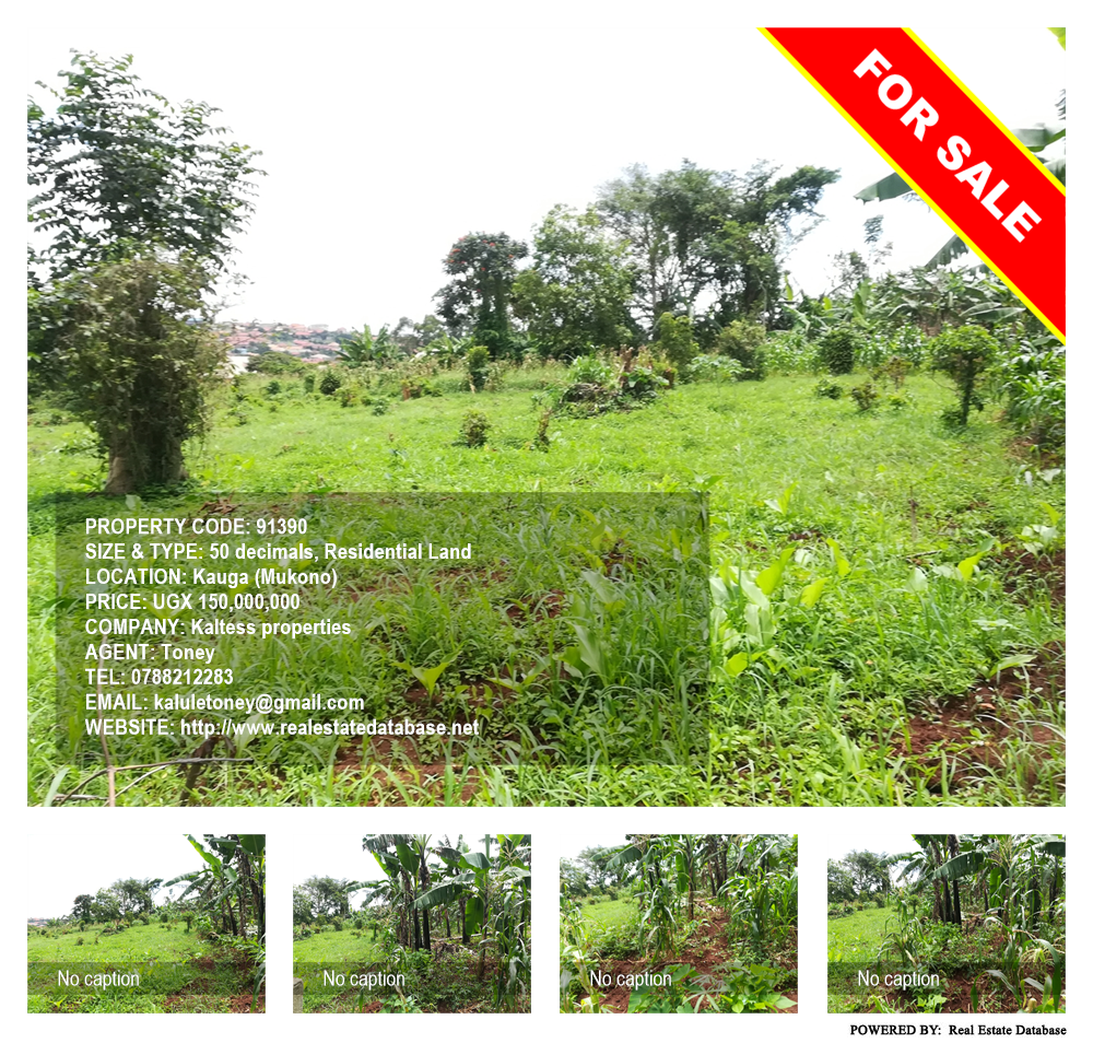 Residential Land  for sale in Kawuga Mukono Uganda, code: 91390