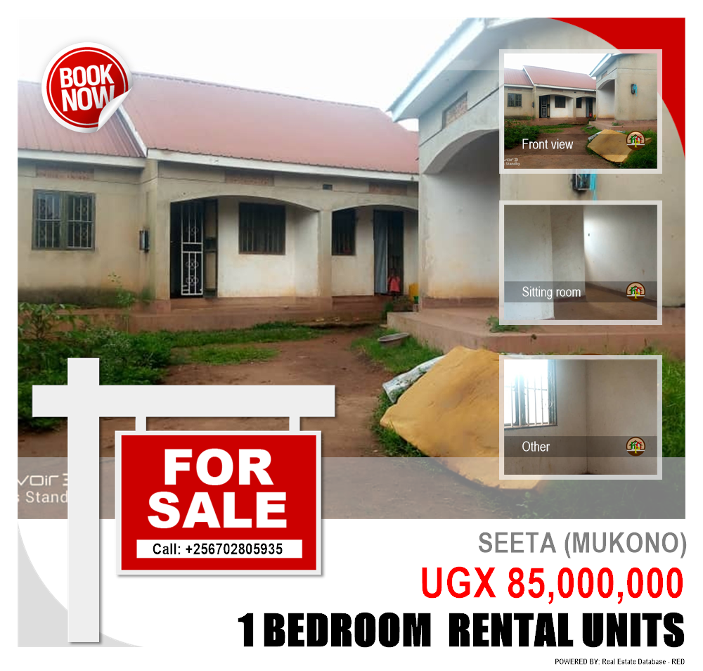 1 bedroom Rental units  for sale in Seeta Mukono Uganda, code: 91616