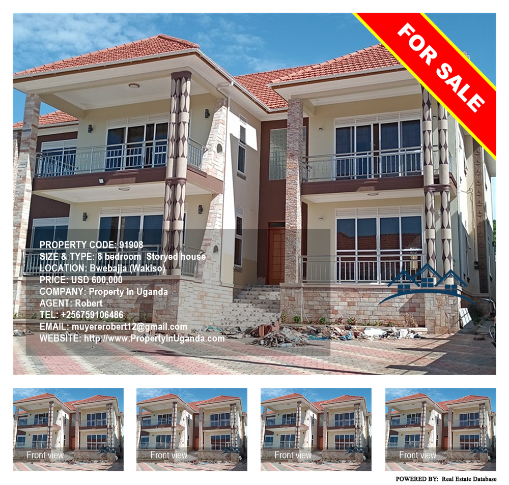 8 bedroom Storeyed house  for sale in Bwebajja Wakiso Uganda, code: 91908