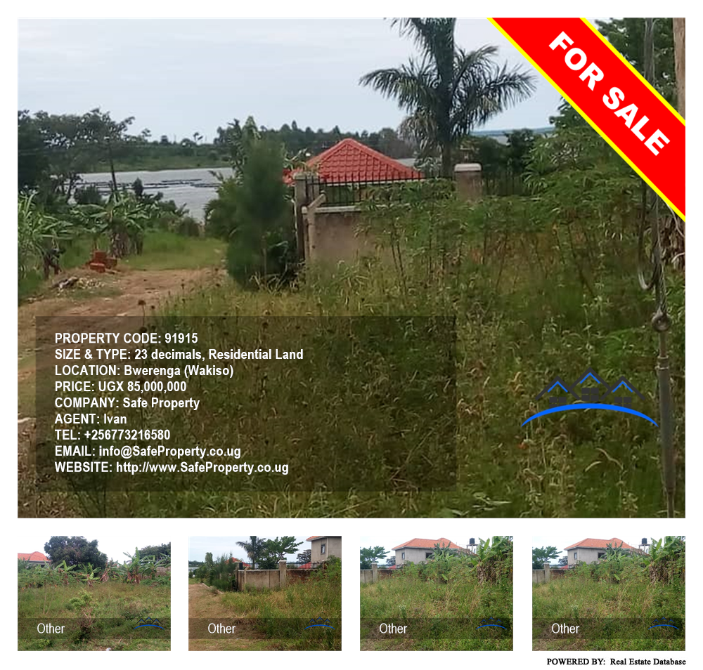 Residential Land  for sale in Bwelenga Wakiso Uganda, code: 91915