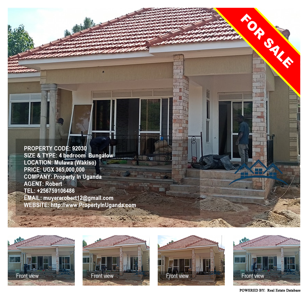 4 bedroom Bungalow  for sale in Mulawa Wakiso Uganda, code: 92030