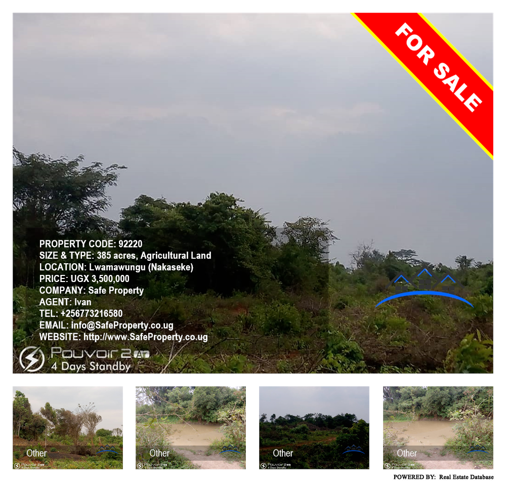 Agricultural Land  for sale in Lwamawungu Nakaseke Uganda, code: 92220