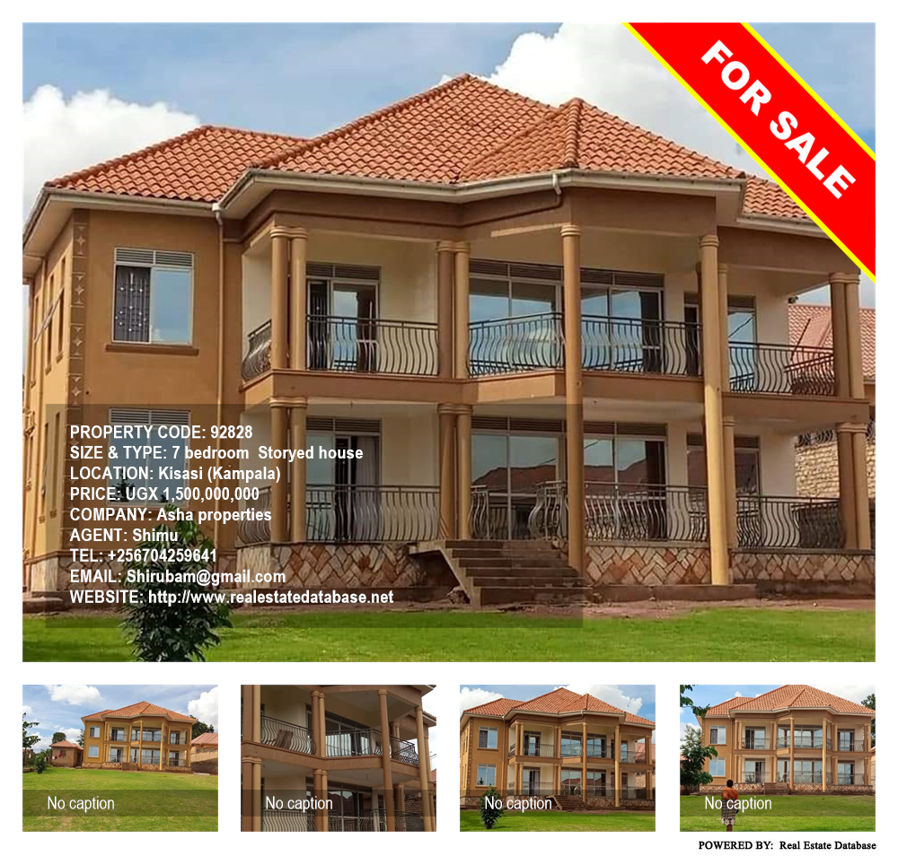 7 bedroom Storeyed house  for sale in Kisaasi Kampala Uganda, code: 92828