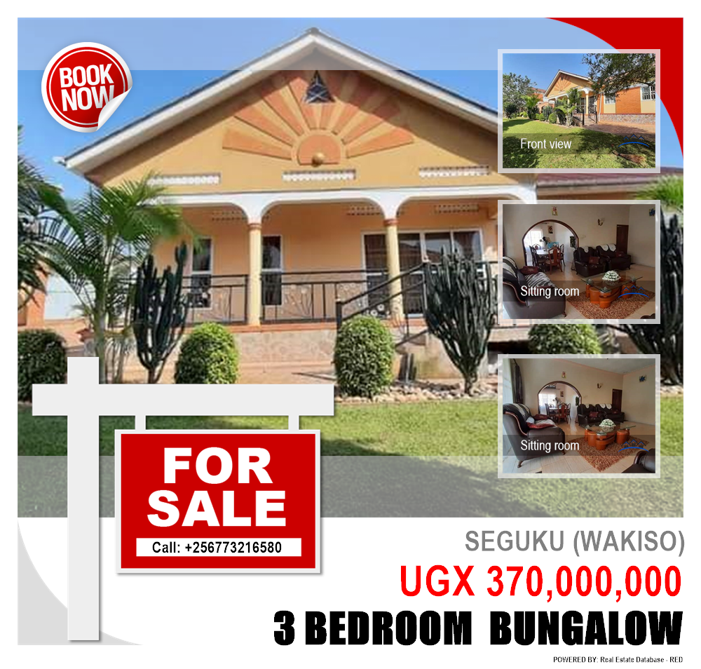 3 bedroom Bungalow  for sale in Seguku Wakiso Uganda, code: 93035