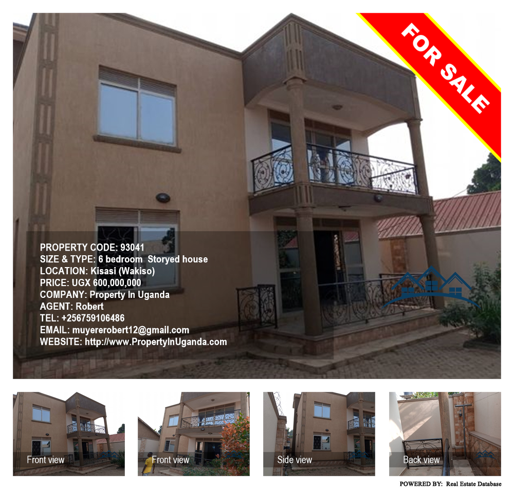 6 bedroom Storeyed house  for sale in Kisaasi Wakiso Uganda, code: 93041
