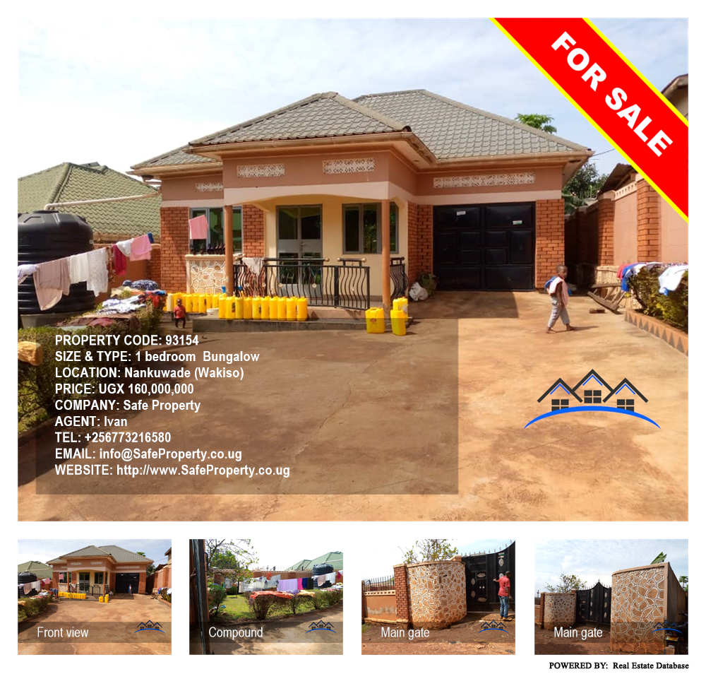 1 bedroom Bungalow  for sale in Nankuwadde Wakiso Uganda, code: 93154