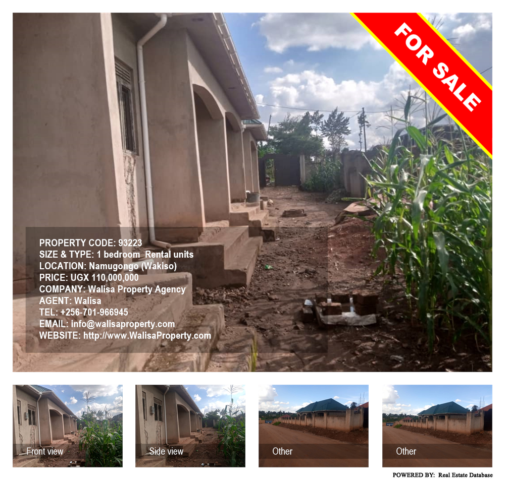 1 bedroom Rental units  for sale in Namugongo Wakiso Uganda, code: 93223