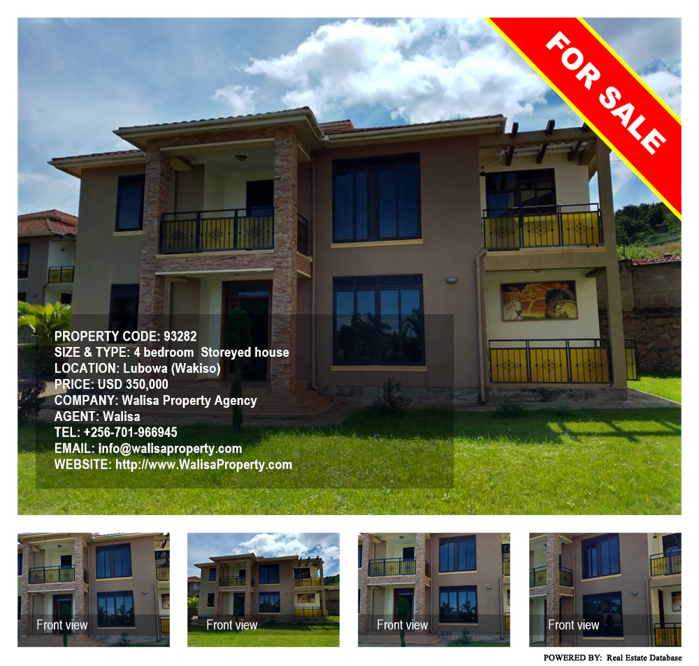 4 bedroom Storeyed house  for sale in Lubowa Wakiso Uganda, code: 93282