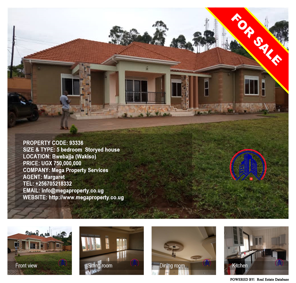 5 bedroom Storeyed house  for sale in Bwebajja Wakiso Uganda, code: 93336