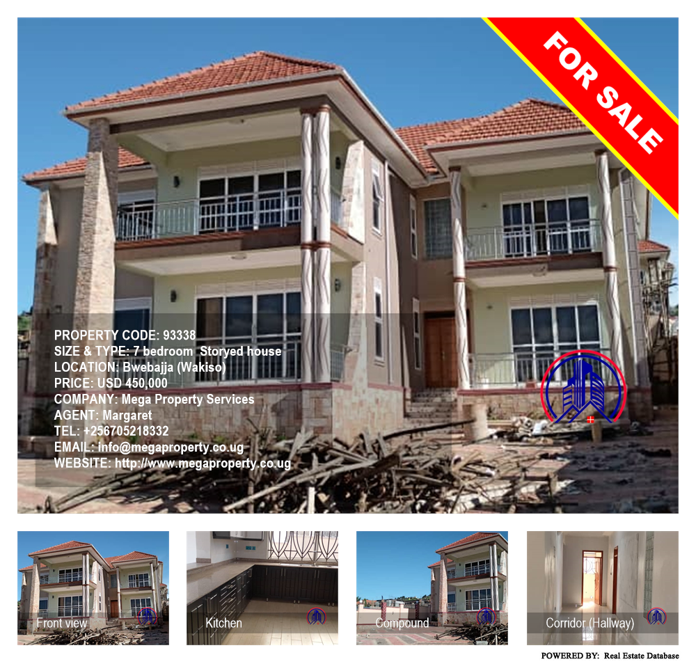 7 bedroom Storeyed house  for sale in Bwebajja Wakiso Uganda, code: 93338