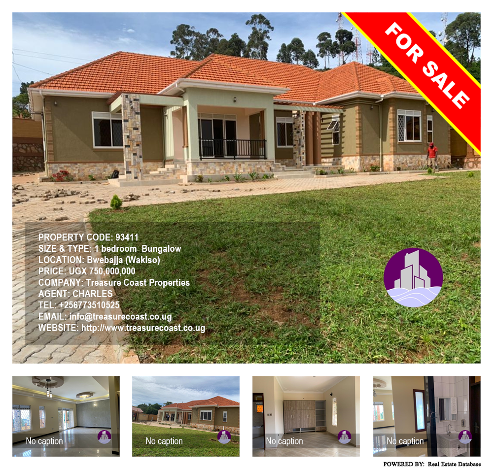 1 bedroom Bungalow  for sale in Bwebajja Wakiso Uganda, code: 93411