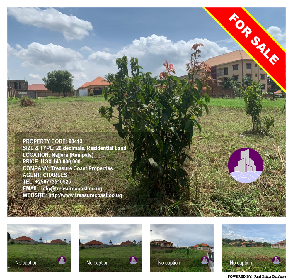 Residential Land  for sale in Najjera Kampala Uganda, code: 93413