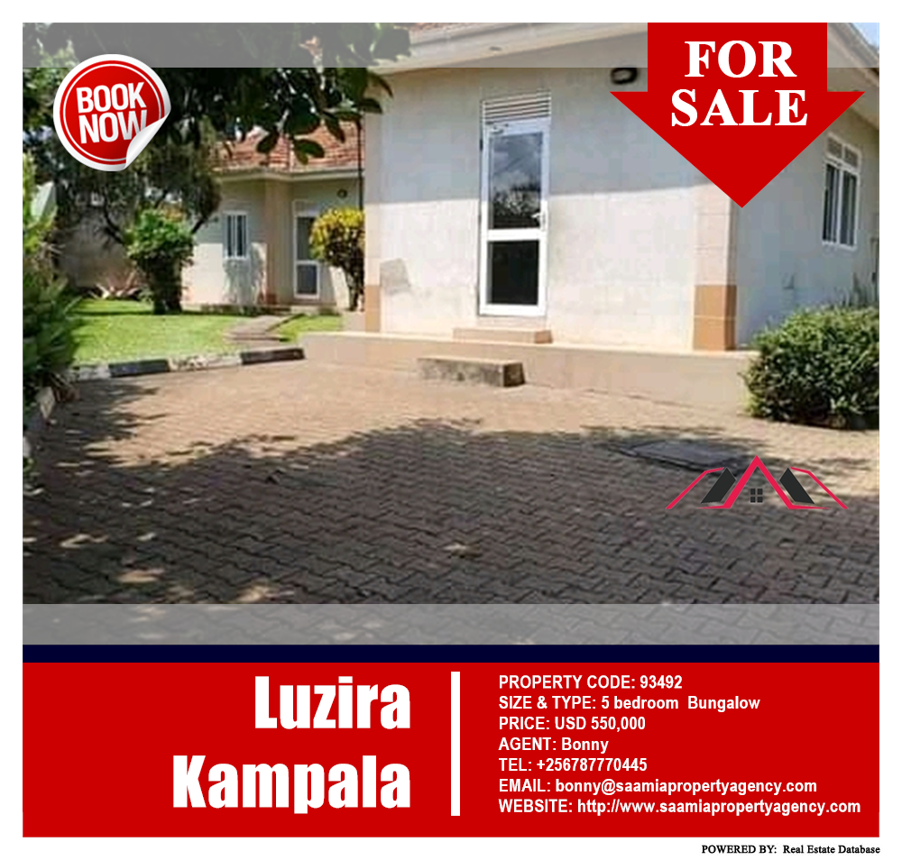 5 bedroom Bungalow  for sale in Luzira Kampala Uganda, code: 93492