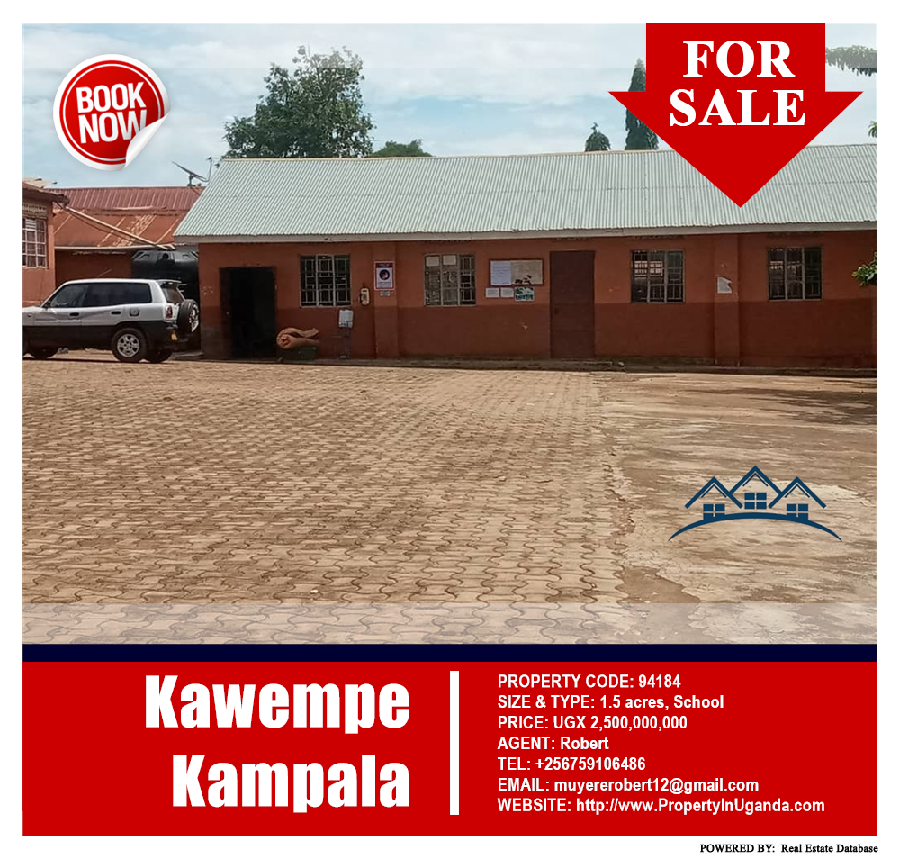 School  for sale in Kawempe Kampala Uganda, code: 94184