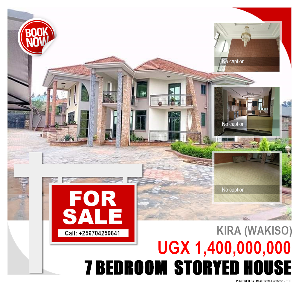 7 bedroom Storeyed house  for sale in Kira Wakiso Uganda, code: 94239
