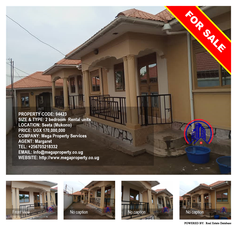 2 bedroom Rental units  for sale in Seeta Mukono Uganda, code: 94423