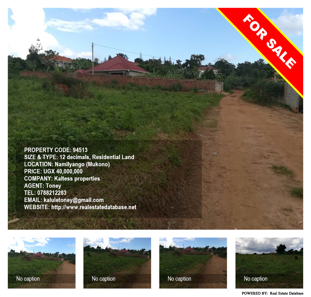 Residential Land  for sale in Namilyango Mukono Uganda, code: 94513