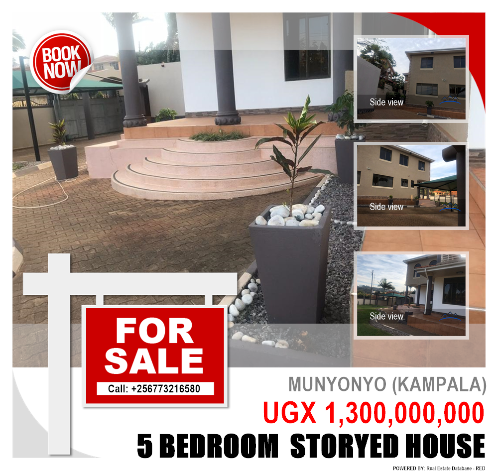 5 bedroom Storeyed house  for sale in Munyonyo Kampala Uganda, code: 94597