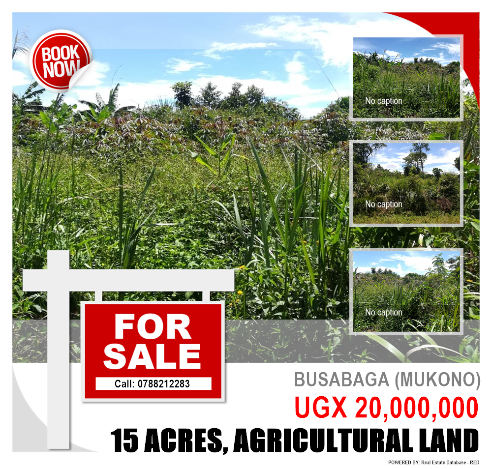 Agricultural Land  for sale in Busabaga Mukono Uganda, code: 94632