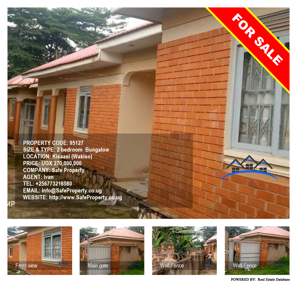 2 bedroom Bungalow  for sale in Kisaasi Wakiso Uganda, code: 95127