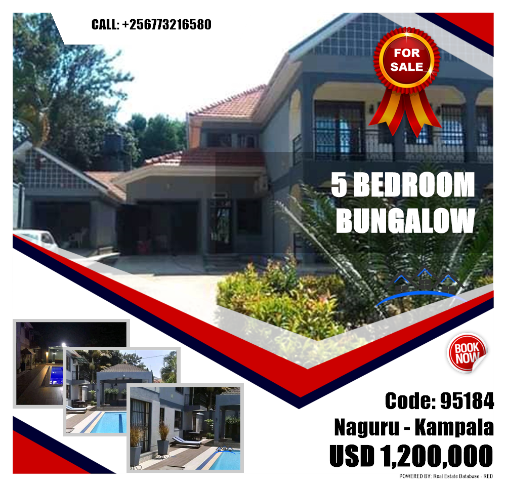 5 bedroom Bungalow  for sale in Naguru Kampala Uganda, code: 95184